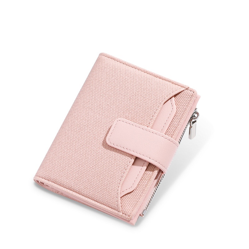 🔥Last Day 50% OFF🔥Small Wallet Leather RFID Blocking Bifold Zipper Pocket Wallet
