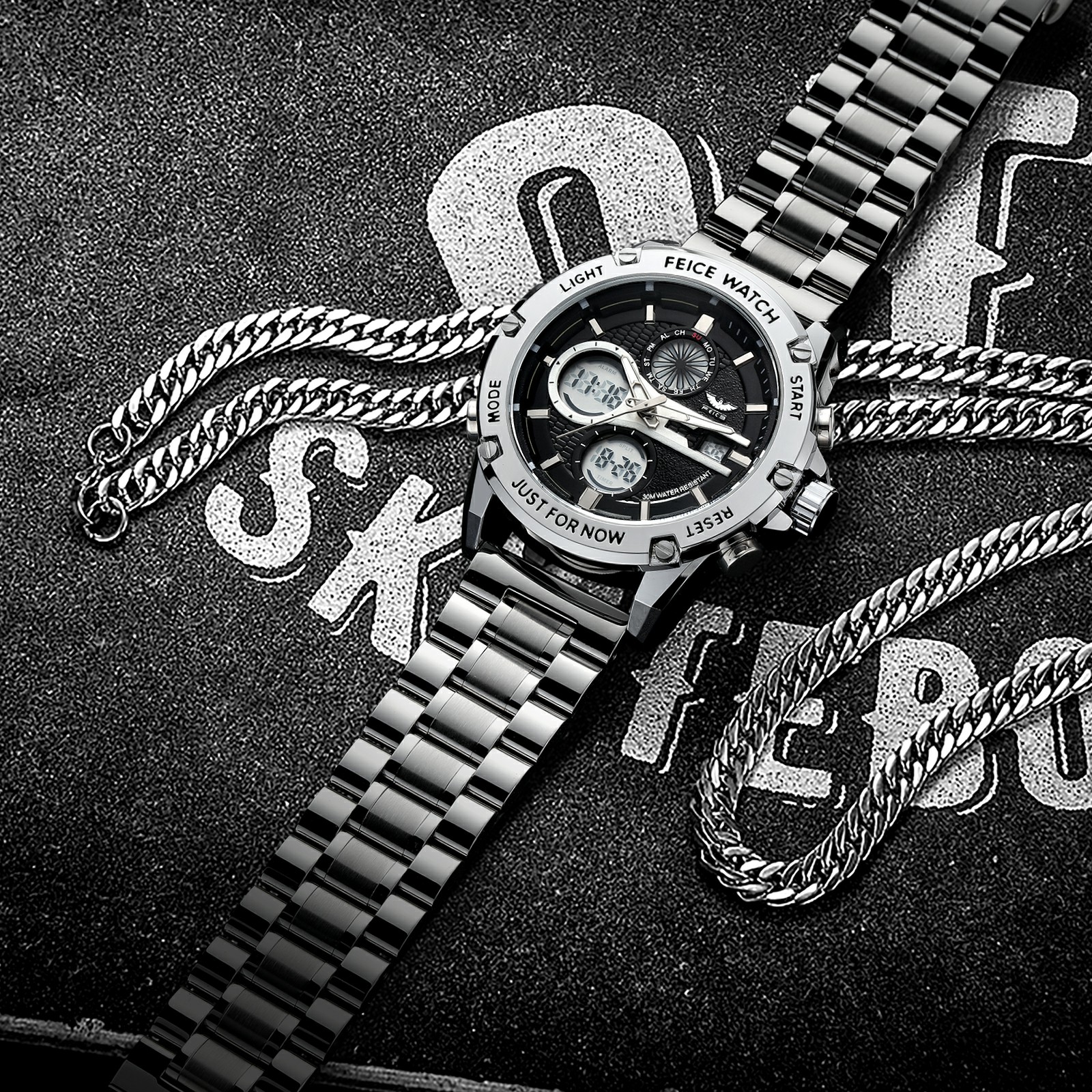 FK035 Dual Movement Chronograph Watch