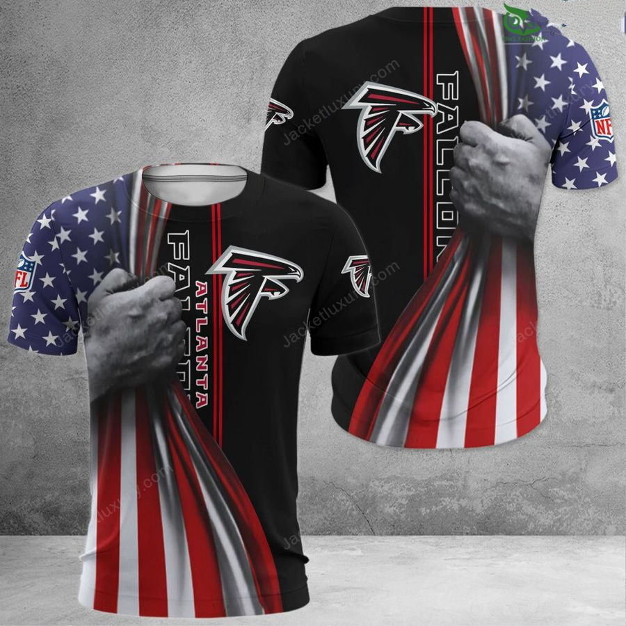 ATLANTA FALCONS 3D HOODIE SKULL0804