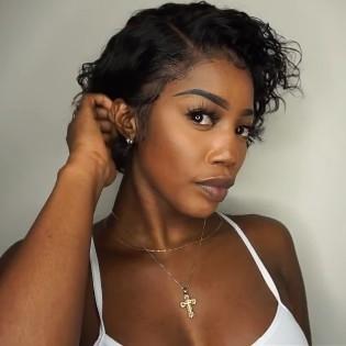 New Short Pixie Cut Bob Wig