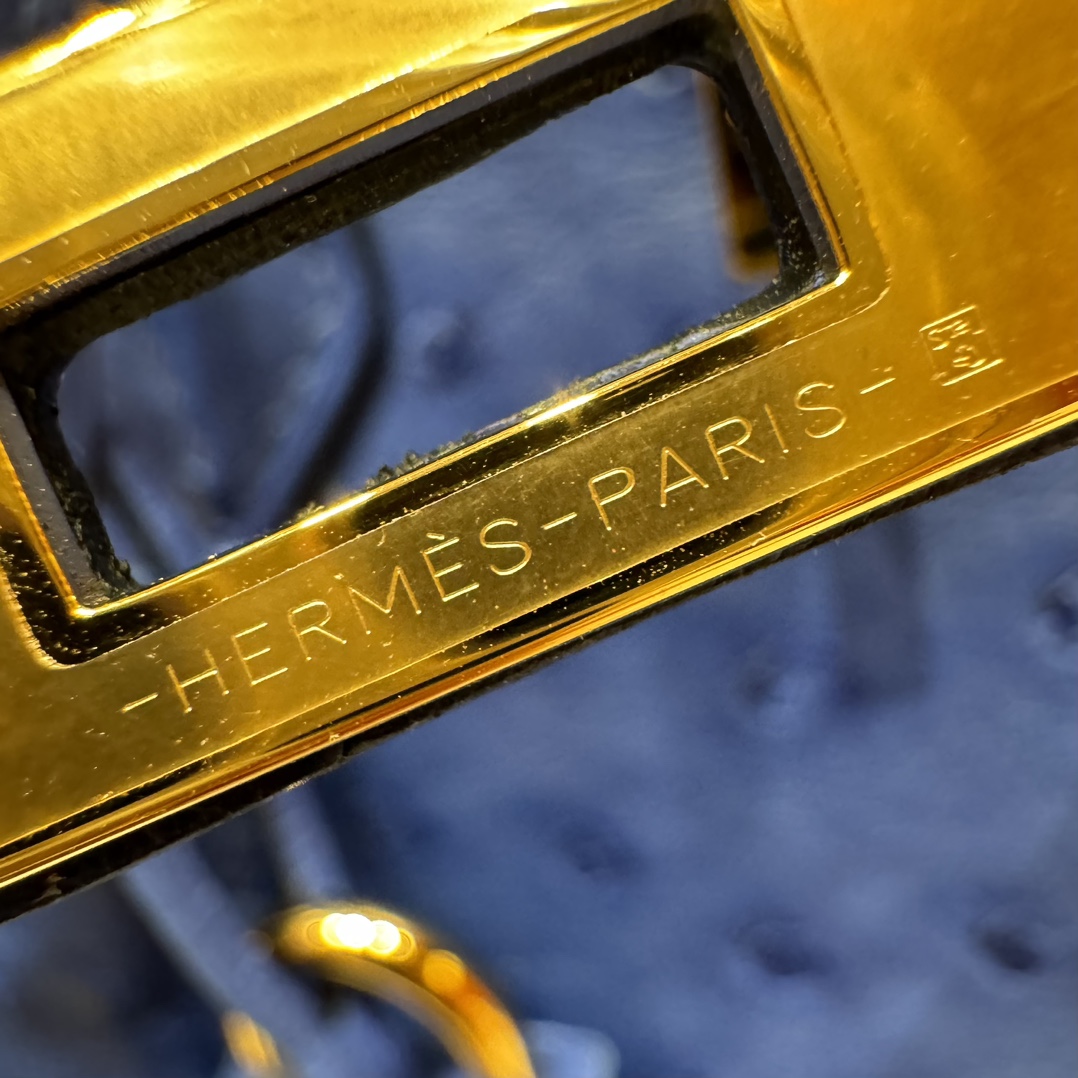 Hermès Birkin O7Bleuet Handbag (Handmade to Order)