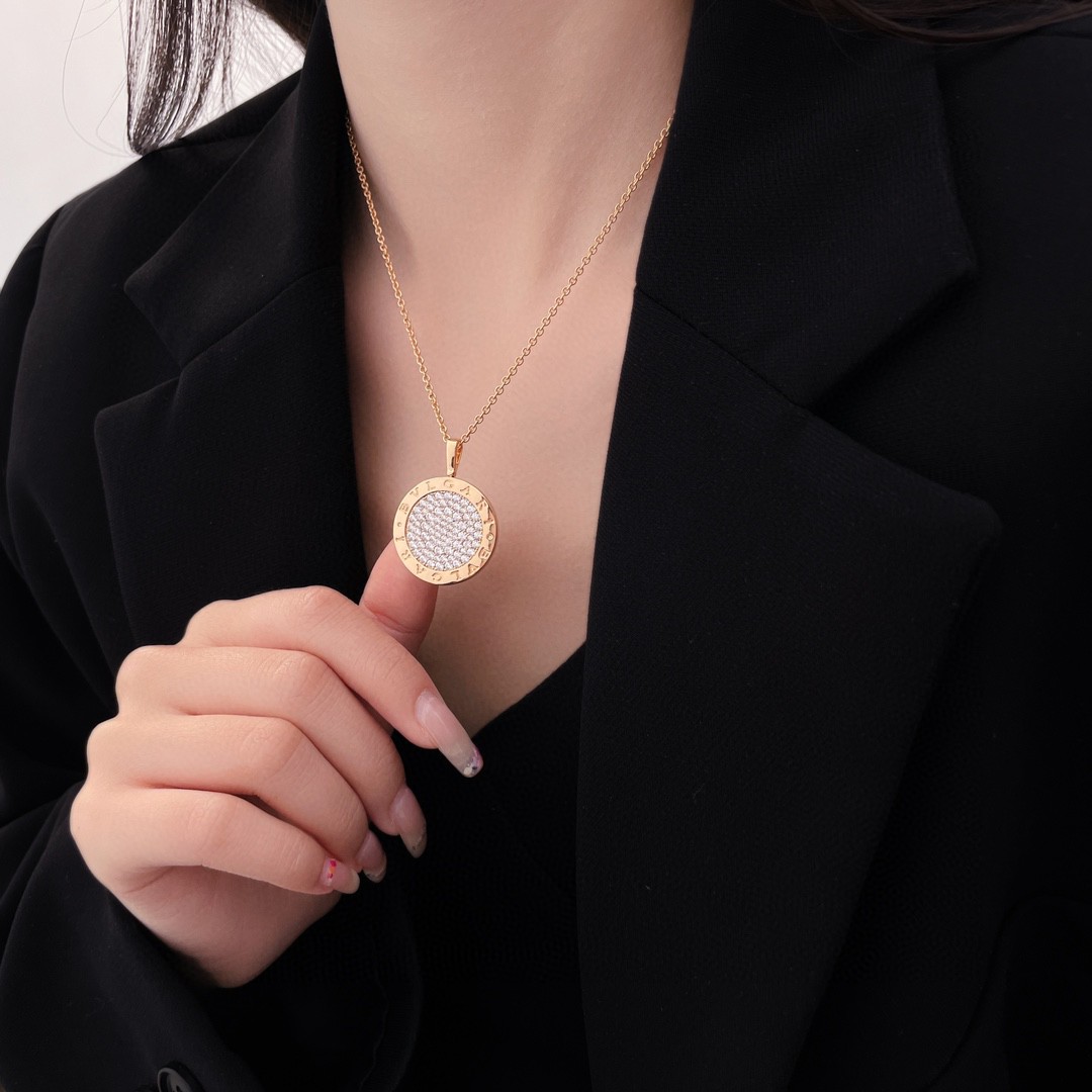 Bulgari Full Diamond Necklace