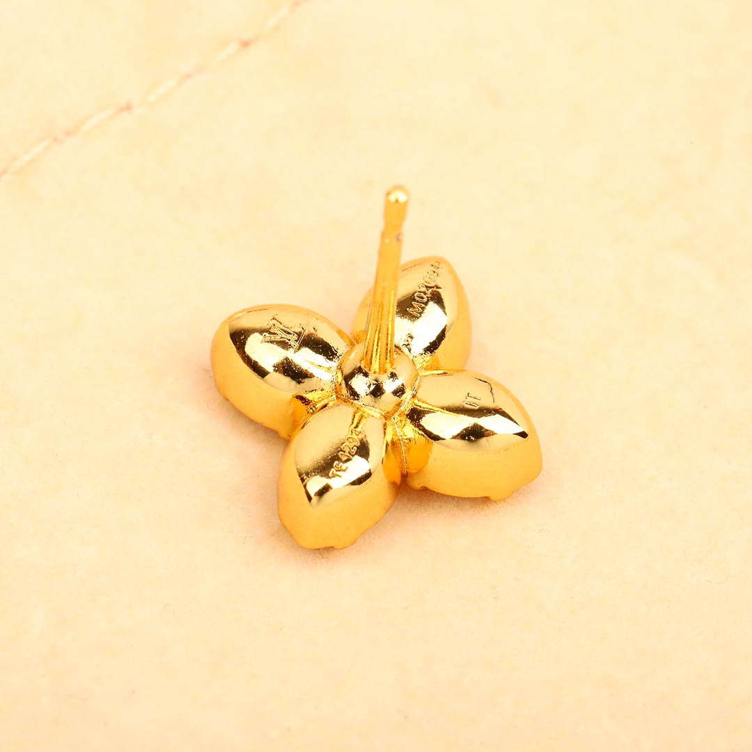 Louis Vuitton Four Leaf Clover Earrings