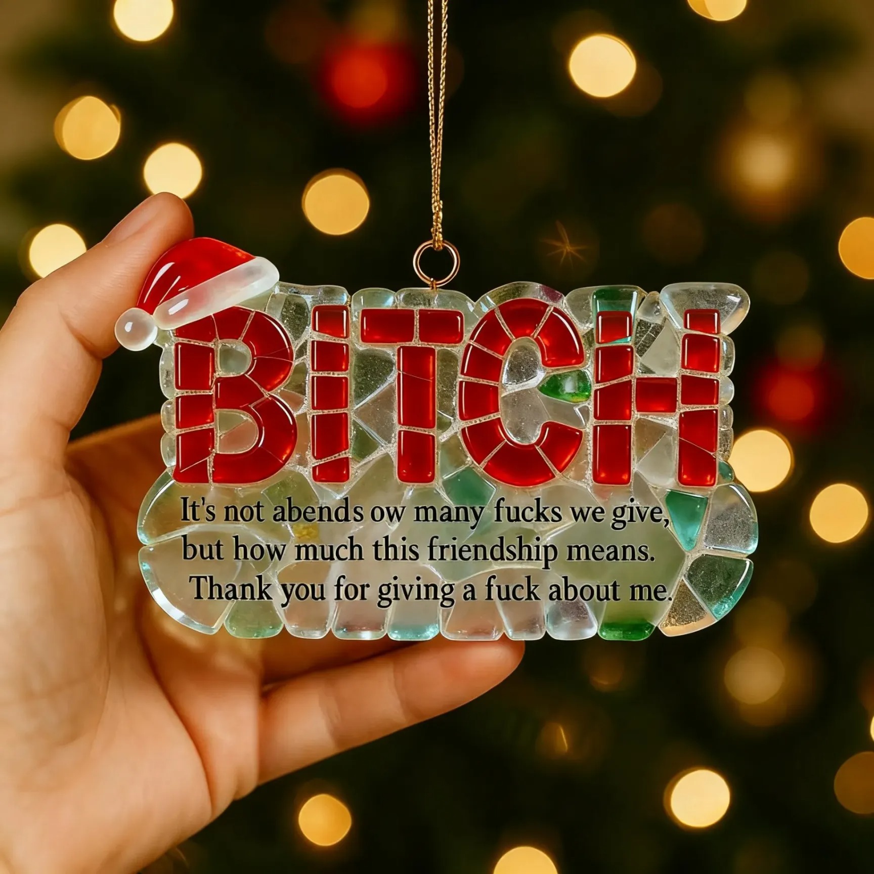 FCK Friendship Holiday Ornament