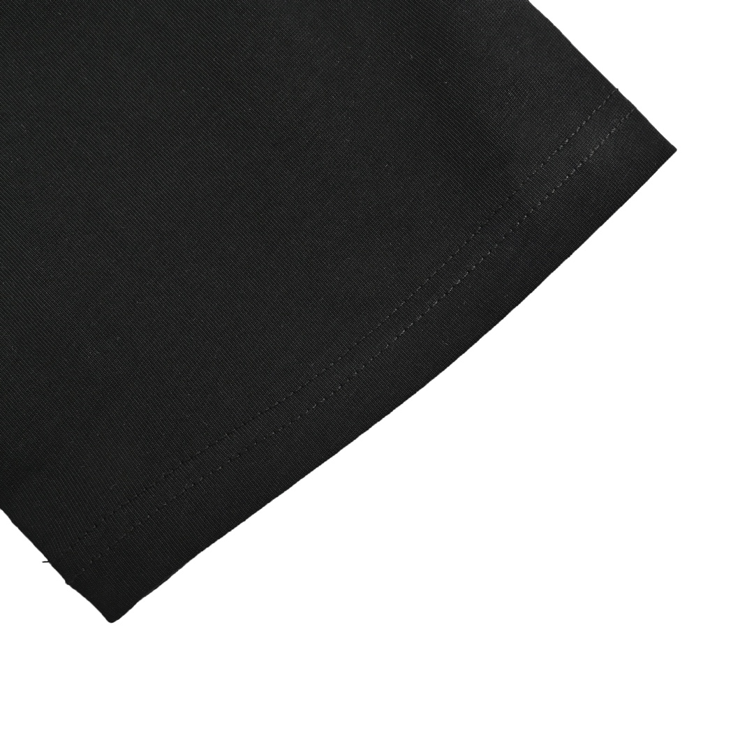 Gucci monogram patch bear embroidered short sleeves