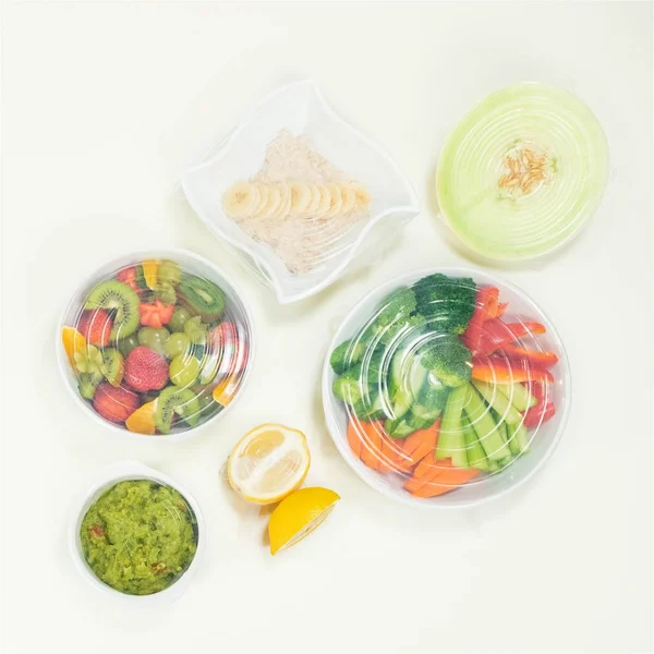 High Temperature Resistant Fresh Silicone Lid (Set of 6)