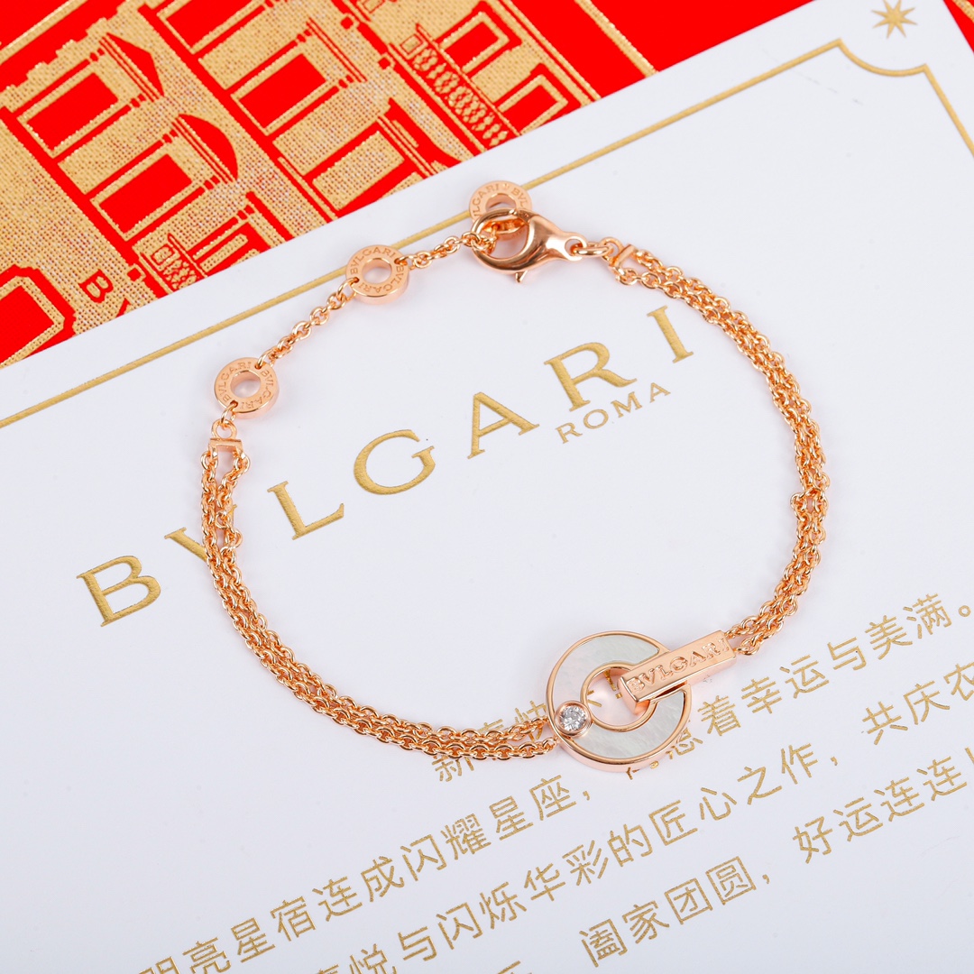 Bulgari ring diamond bracelet