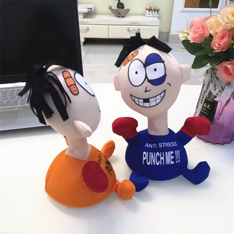 Funny Punch Me Screaming Doll