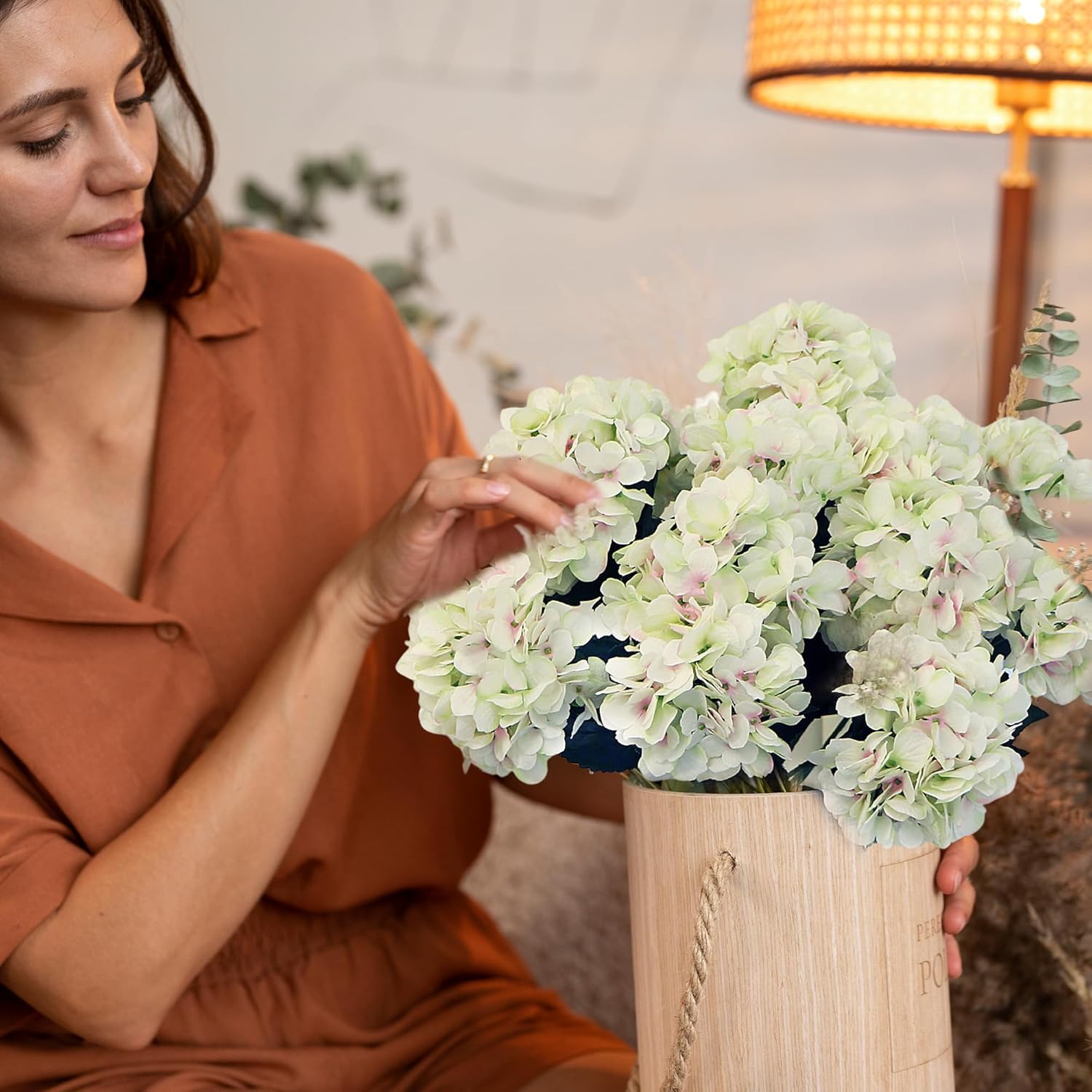 💖Last Day 49% OFF💖Large Artificial Hydrangeas Silk Flowers