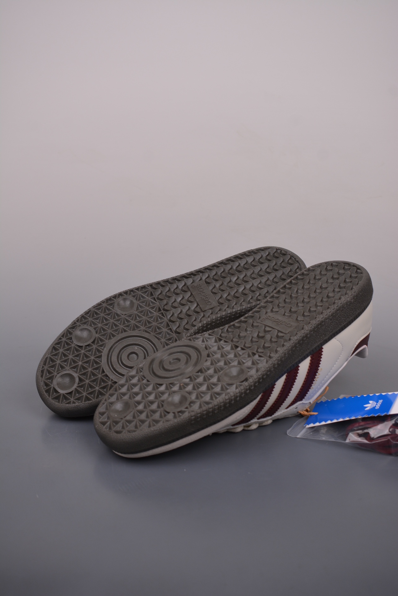 Adidas Originals Samba OG Putty Grey Maroon ID1482