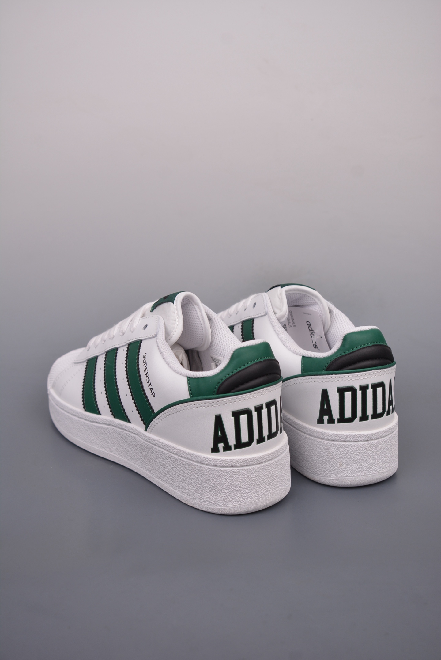 Adidas Originals SUPERSTAR XLG W White Green  IE0760