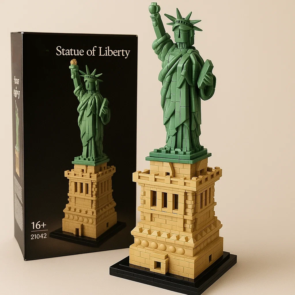 Statue of Liberty building block set