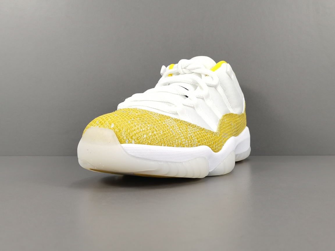 Nike Air Jordan 11 Retro LowYellow Python AH7860-107