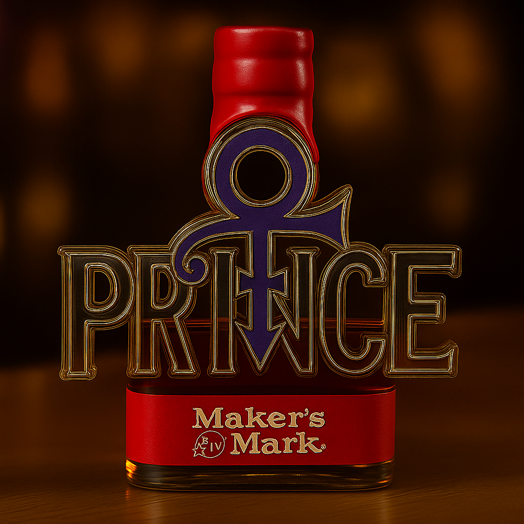 Prince whiskey bottle