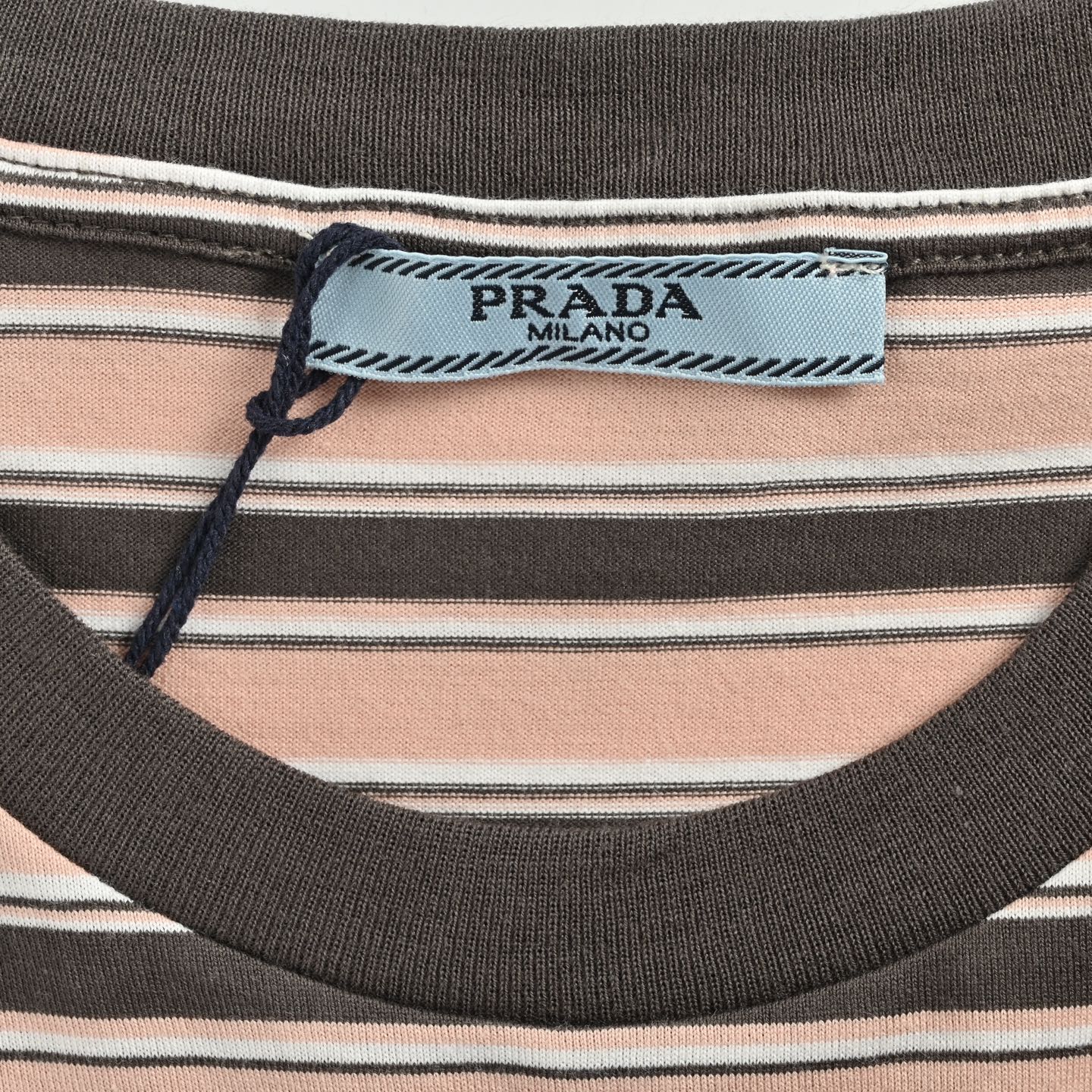 Prada 25ss hand-painted graffiti lettering short sleeve