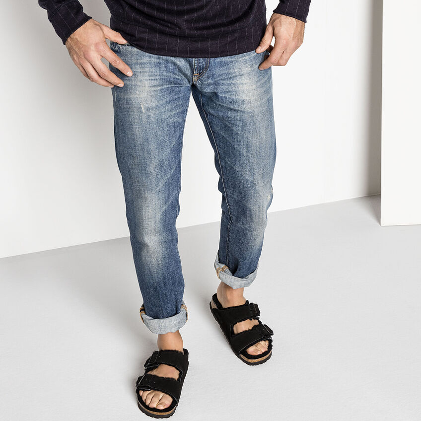 Arizona Shearling Suede Leather B-80820