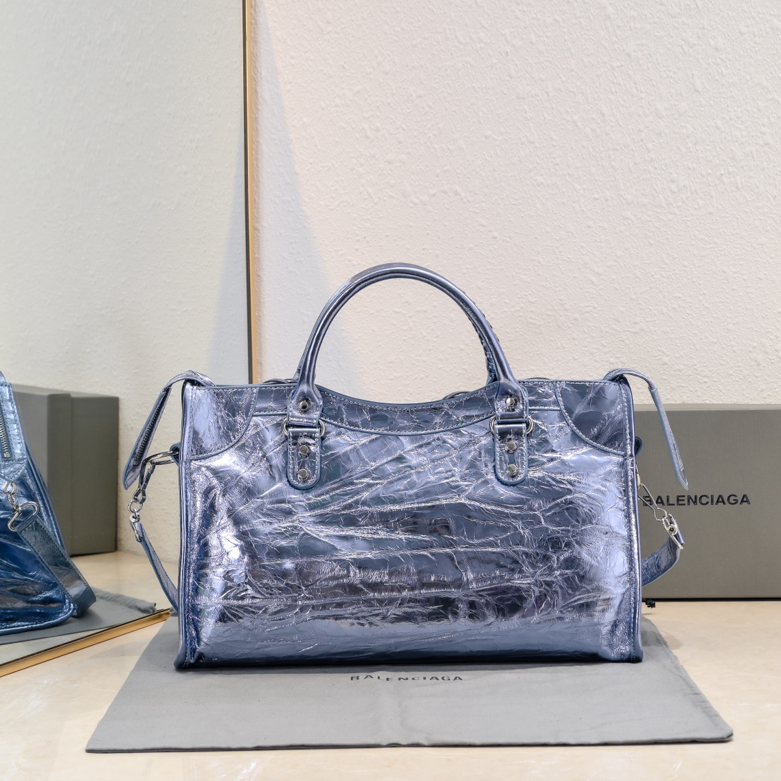 Balenciaga NEO CAGOLE Motorcycle Bag
