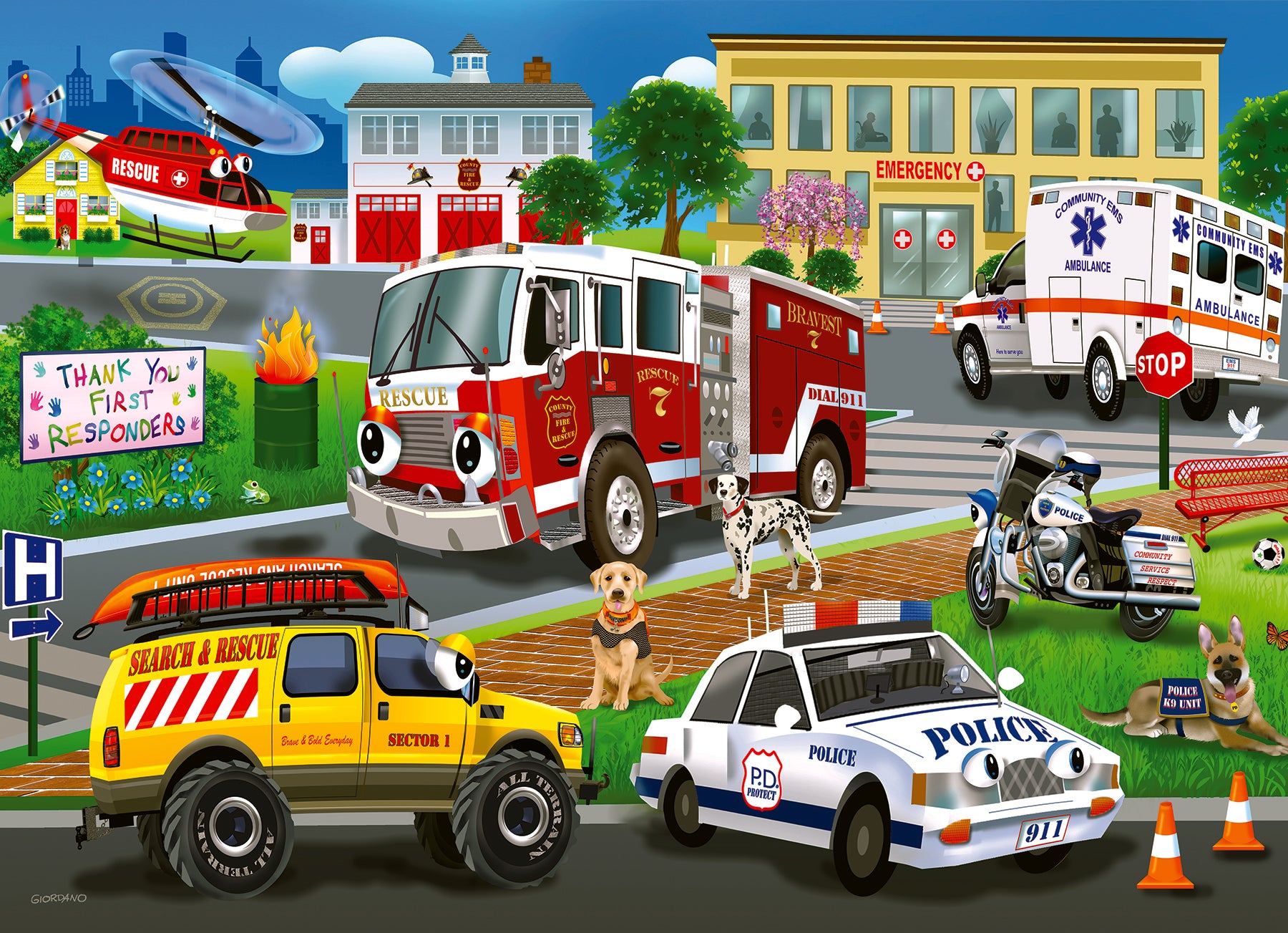 Emergency Response (tray) | 35 Piece Tray
