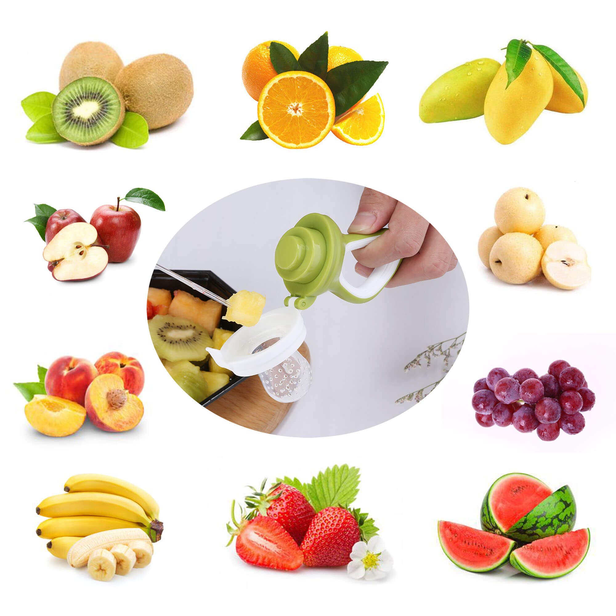 (🔥Last Day 50% OFF)-Baby Food Fruit Feeder-Pacifier-BUY 5 GET 3 FREE & FREE SHIPPING