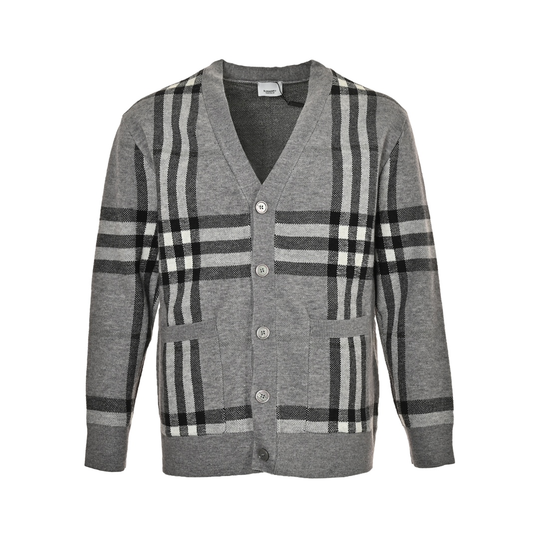 Burberry 24Fw Classic Check Cardigan Sweater