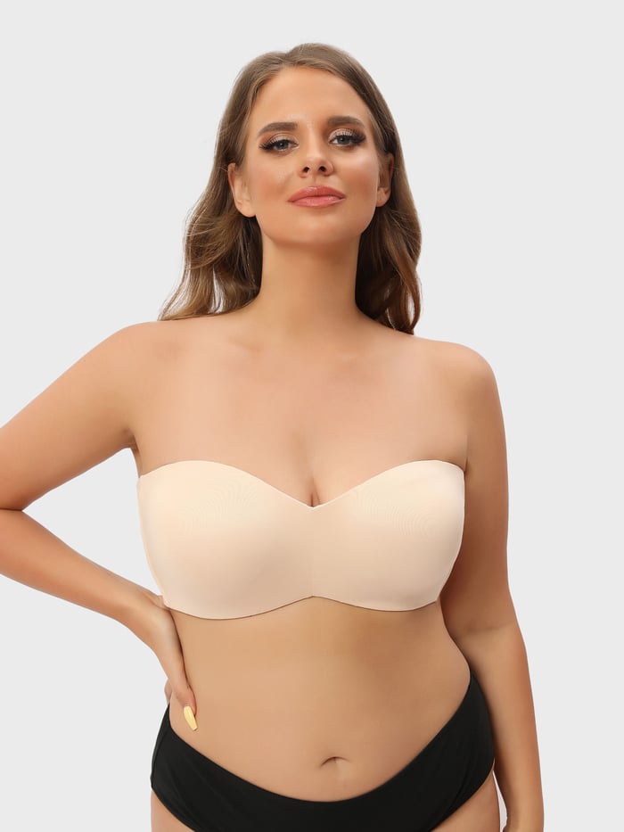 💥Last Day Promotion-[SAVE 50% OFF]--Full Support Non-Slip Convertible Bandeau Bra--BUY 2 GET 10% OFF & FREE SHIPPING