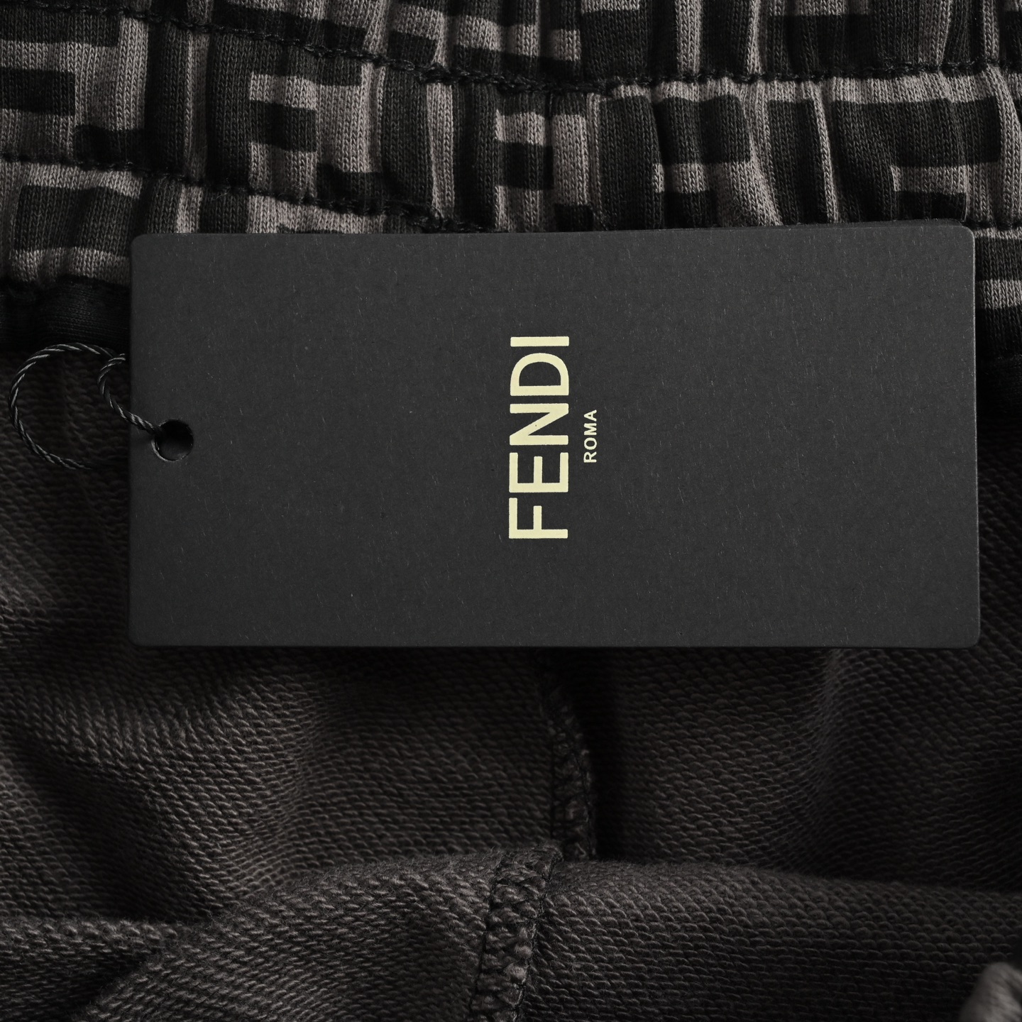 Fendi classic double F full print shorts