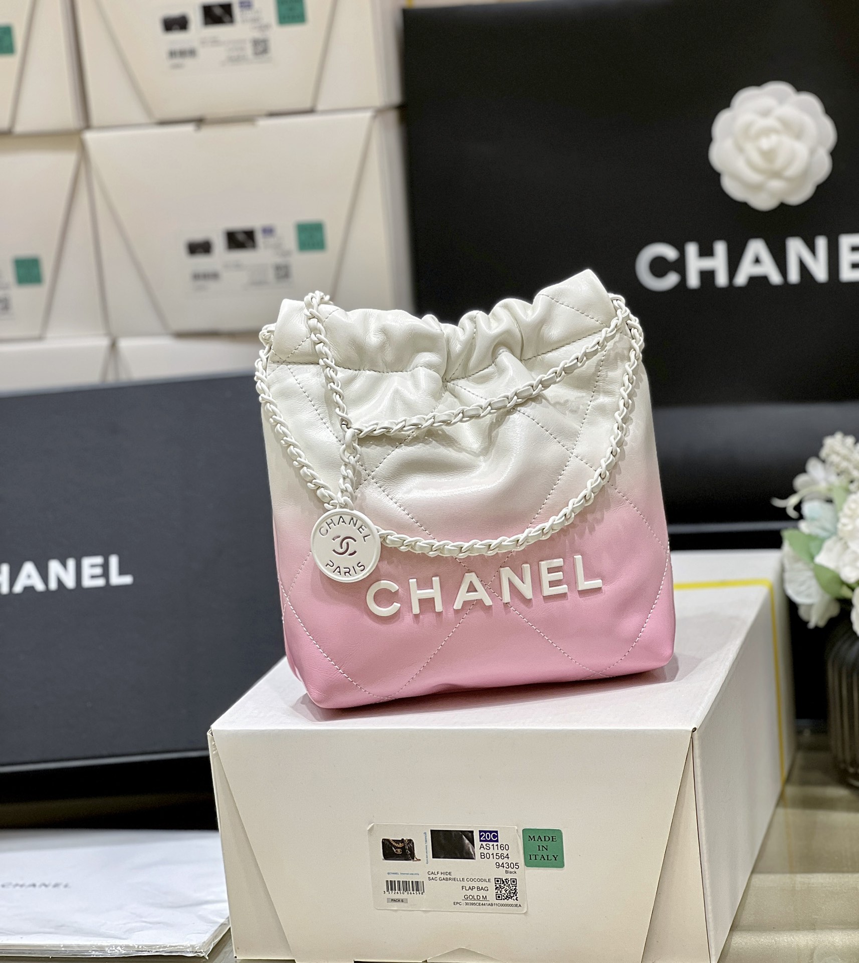 Chanel 24S Global Limited Edition Gradient Mini Handbag AS3980 00128