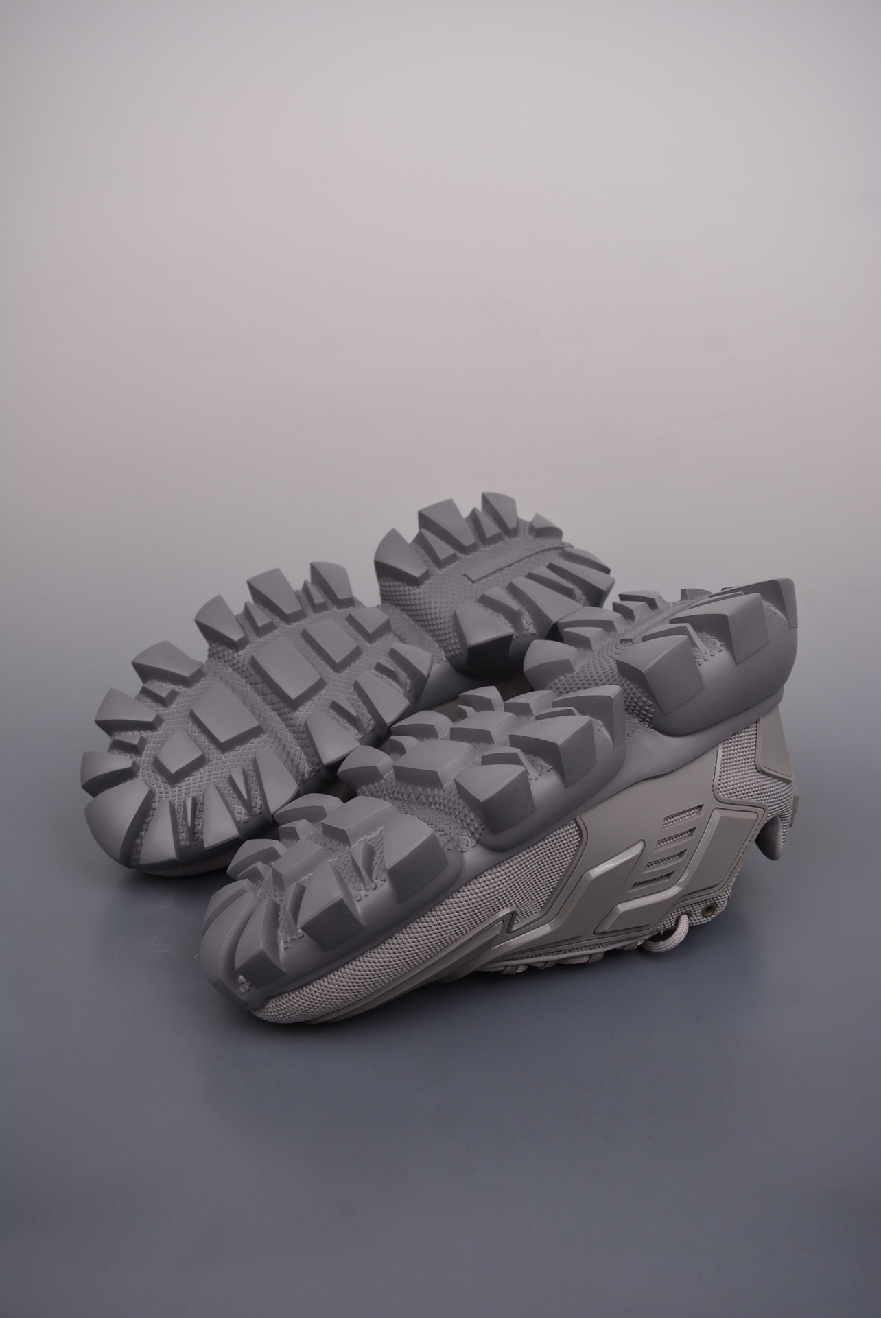 Prada Cloudbust Thunder Low Sneakers Dark Grey 2EG293_3KZU_F0417