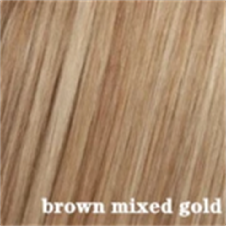Natural Portable Handmade Hair Topper With Bangs & 2024 NEW STYLE