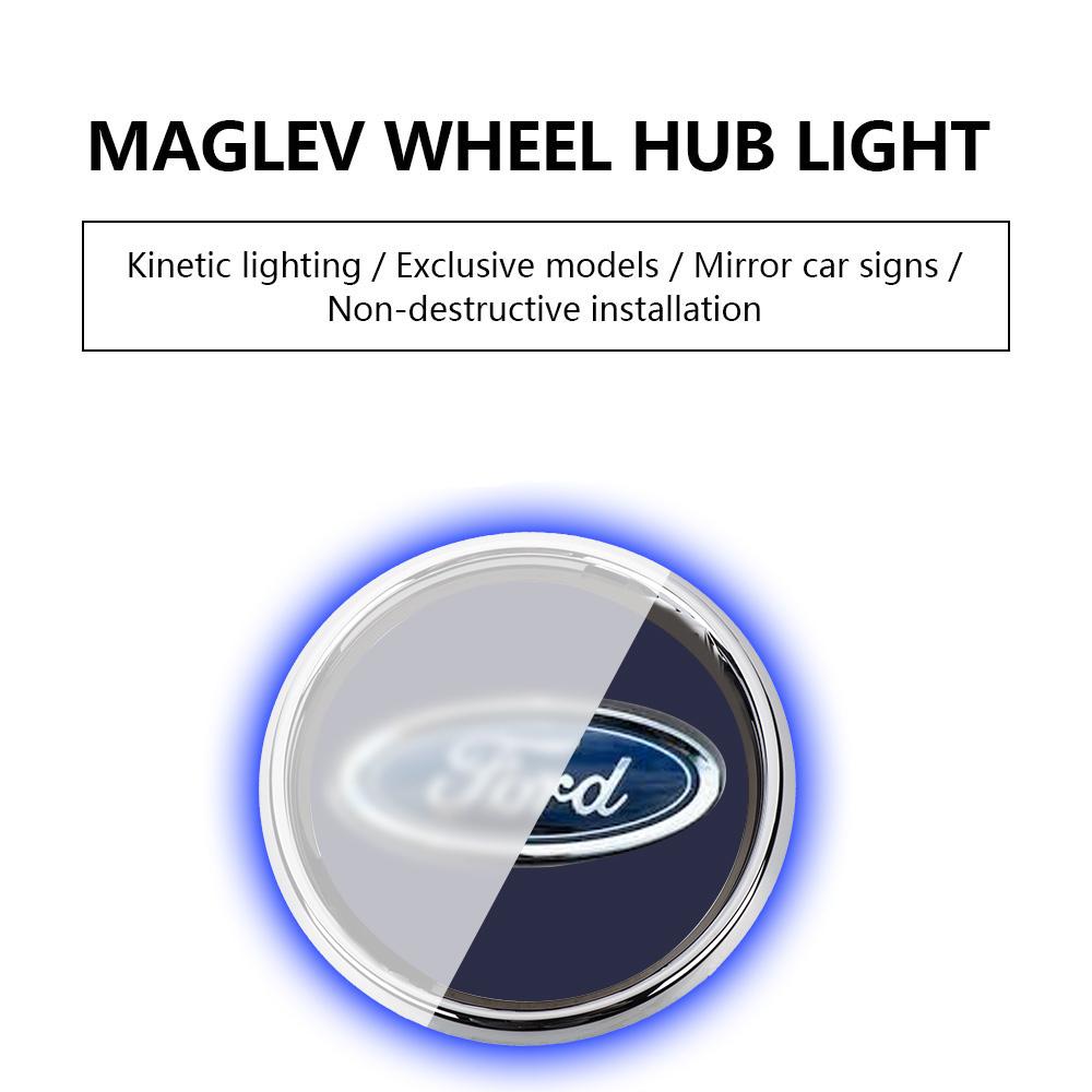 🔥Magnetic Suspension LED Floating Wheel Cap 2022 Version 1PC
