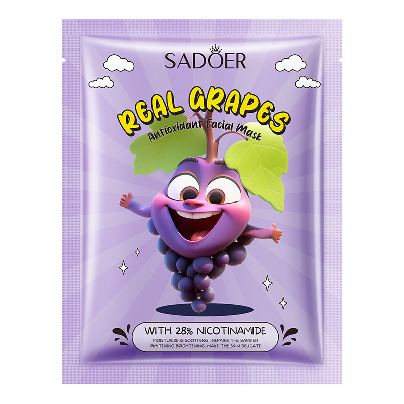 Fruit Niacinamide Series Mask Brightens and Moisturizes the Skin to Make It More Soft, Moisturized and Shiny