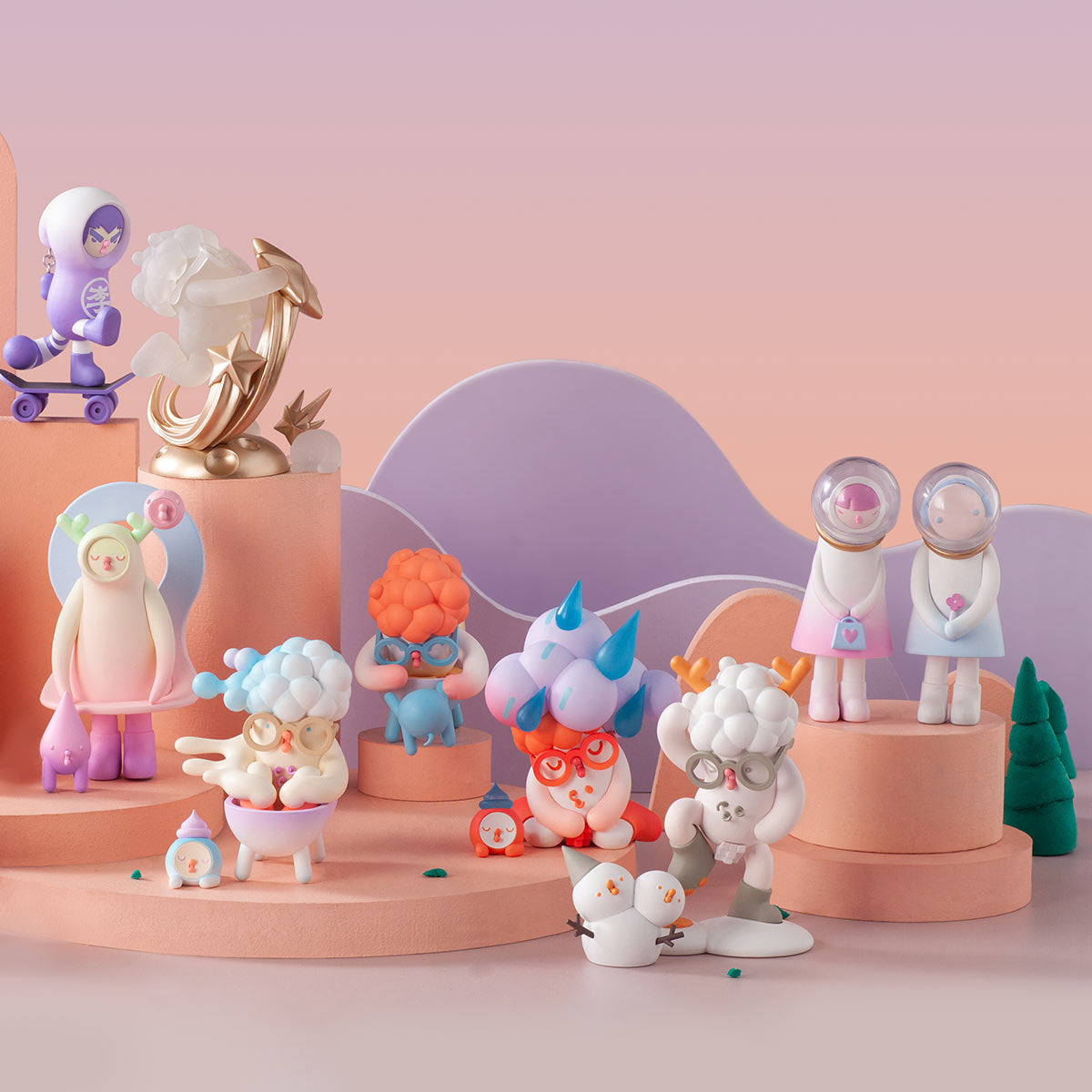 POP MART MODOLI Mood Weather Series [1 Blind Box]