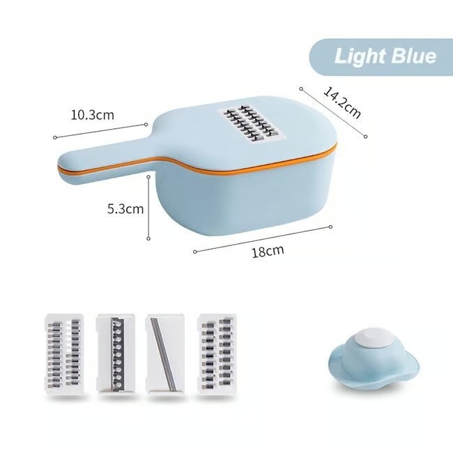 🔥Multifunctional Cutting Tool🔥4-in-1 Vegetable Cutter and Grater