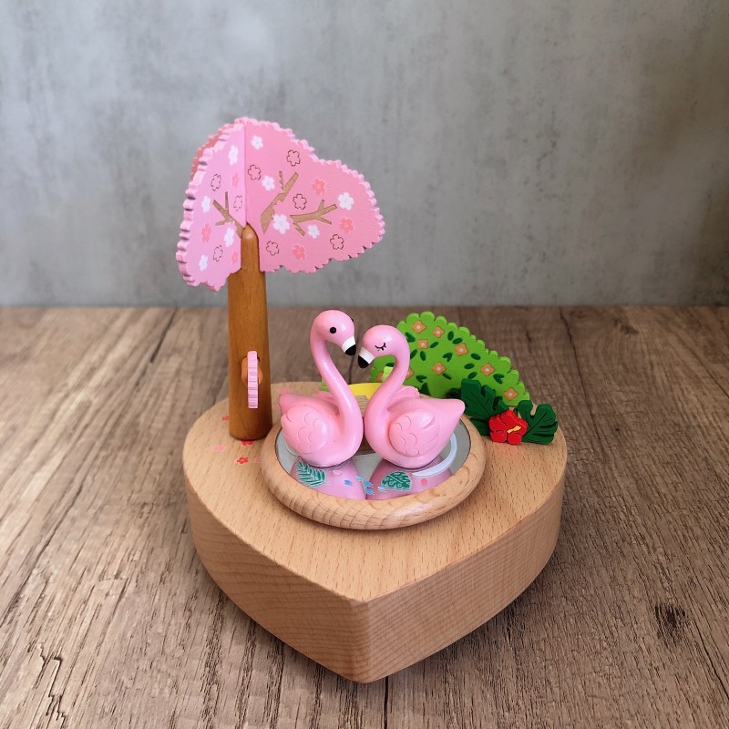 (🔥Last Day Promotion-SAVE 50% OFF)Handmade Wooden Rotating Music Boxes-BUY 2 GET 10% OFF & FREE SHIPPING