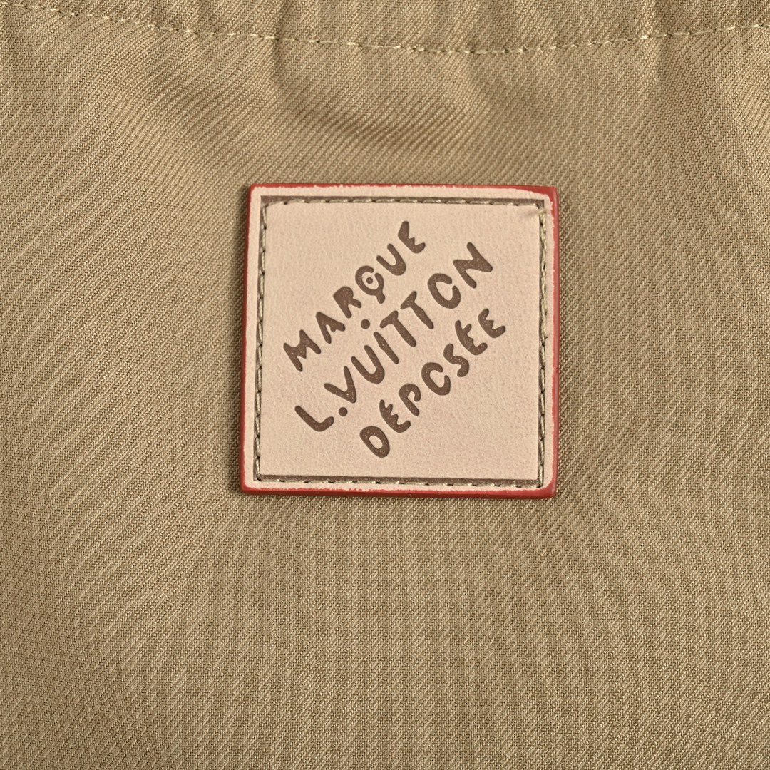 Louis Vuitton 24Fw Pharrell Embroidered Oversized Baseball Flight Jacket