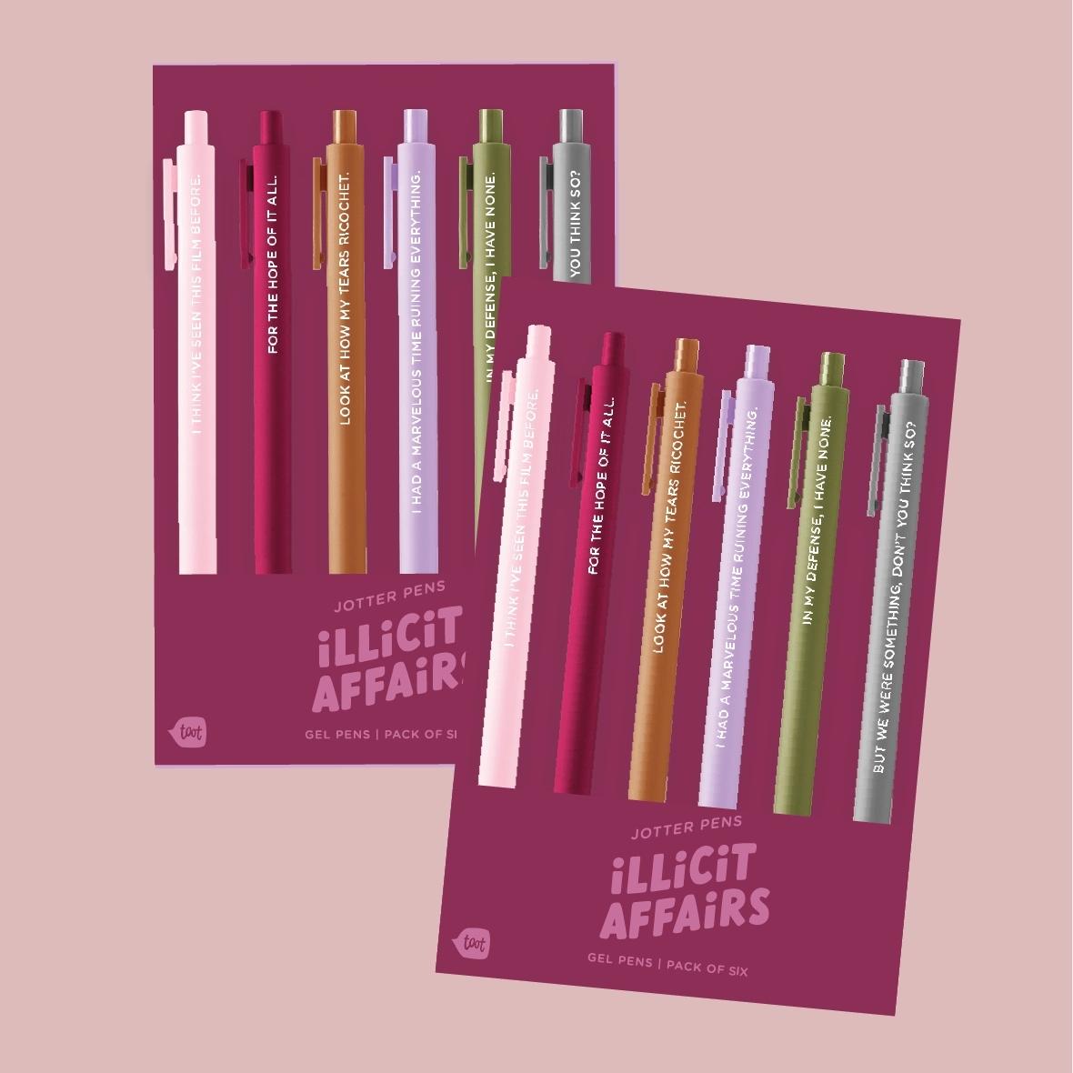 Jotter gel pens (taylor's version)