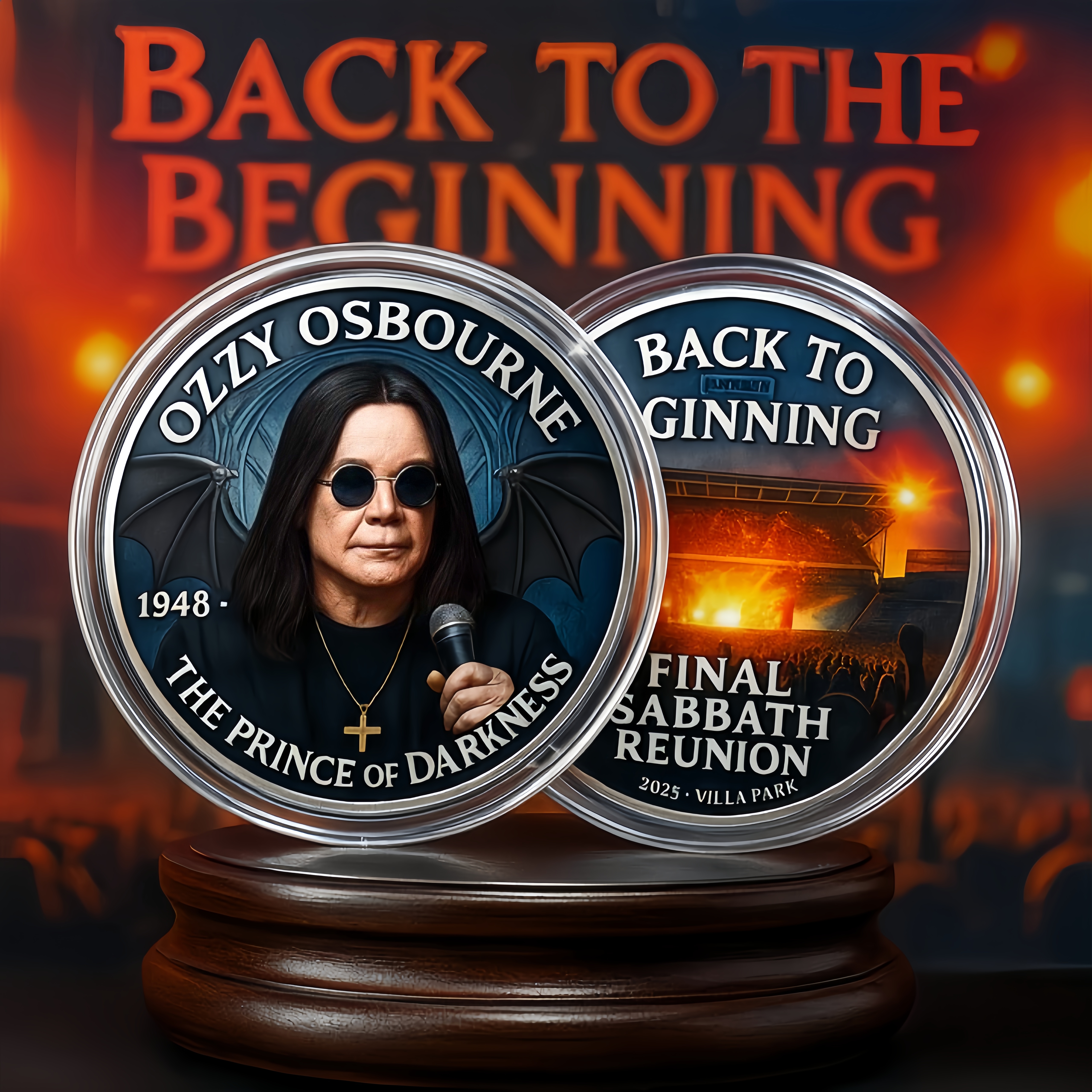 🔥Ozzy Osbourne Farewell Coin