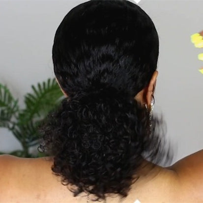 New most natural curly beginner wig
