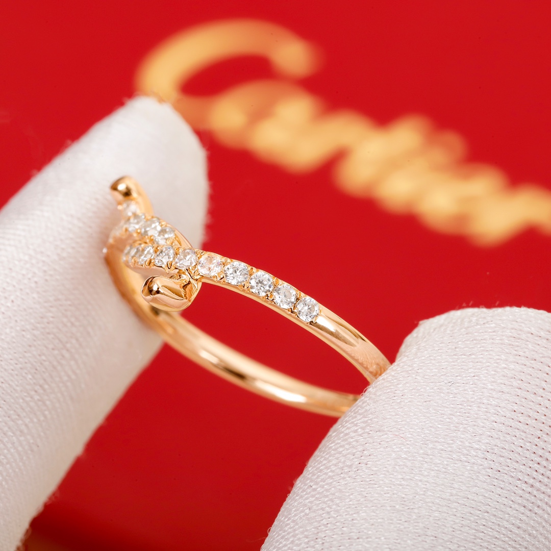 Cartier Love Knot Diamond Ring