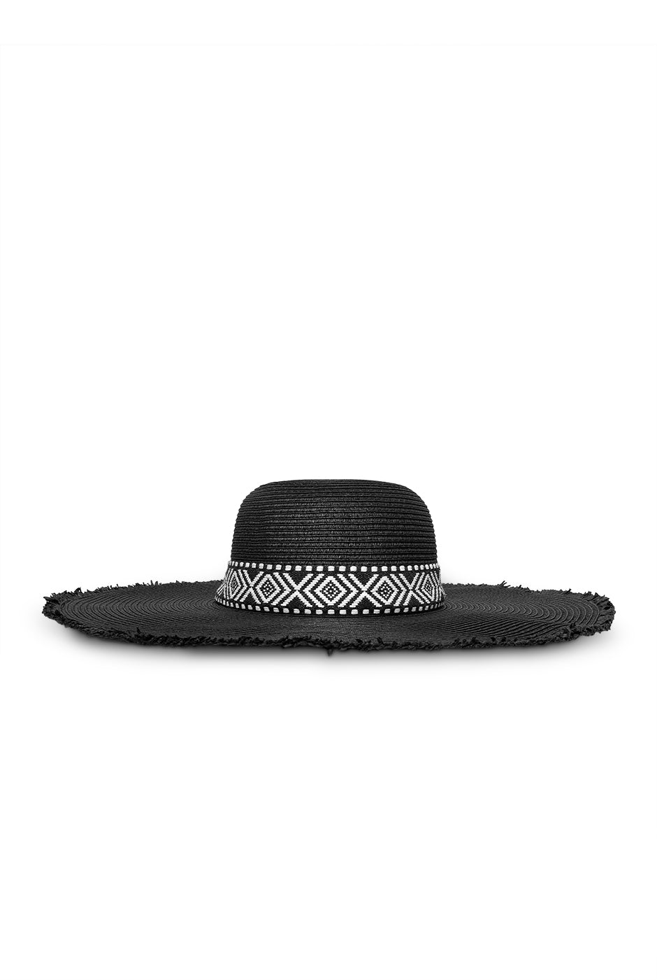 Sombrero Paja Black