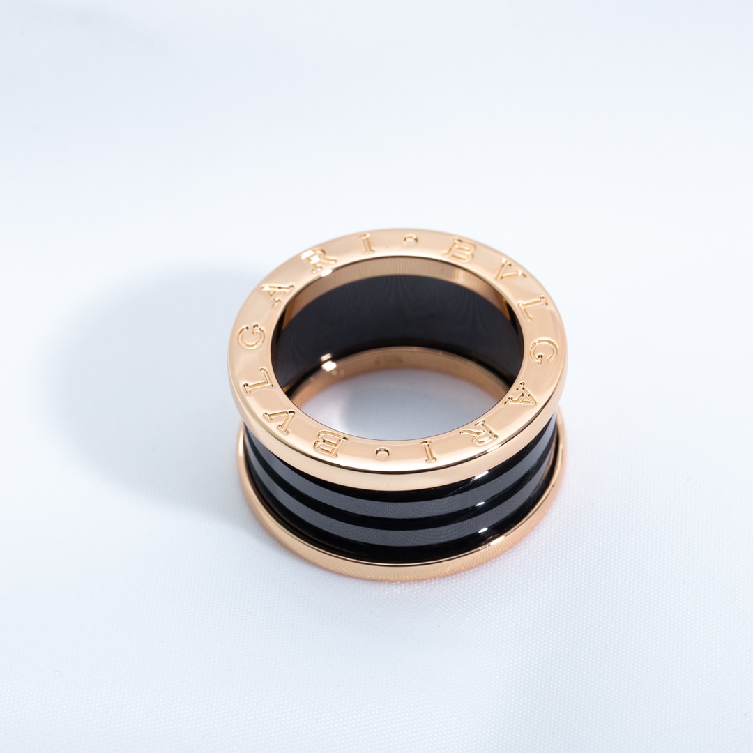 Bulgari Wide Ceramic Ring