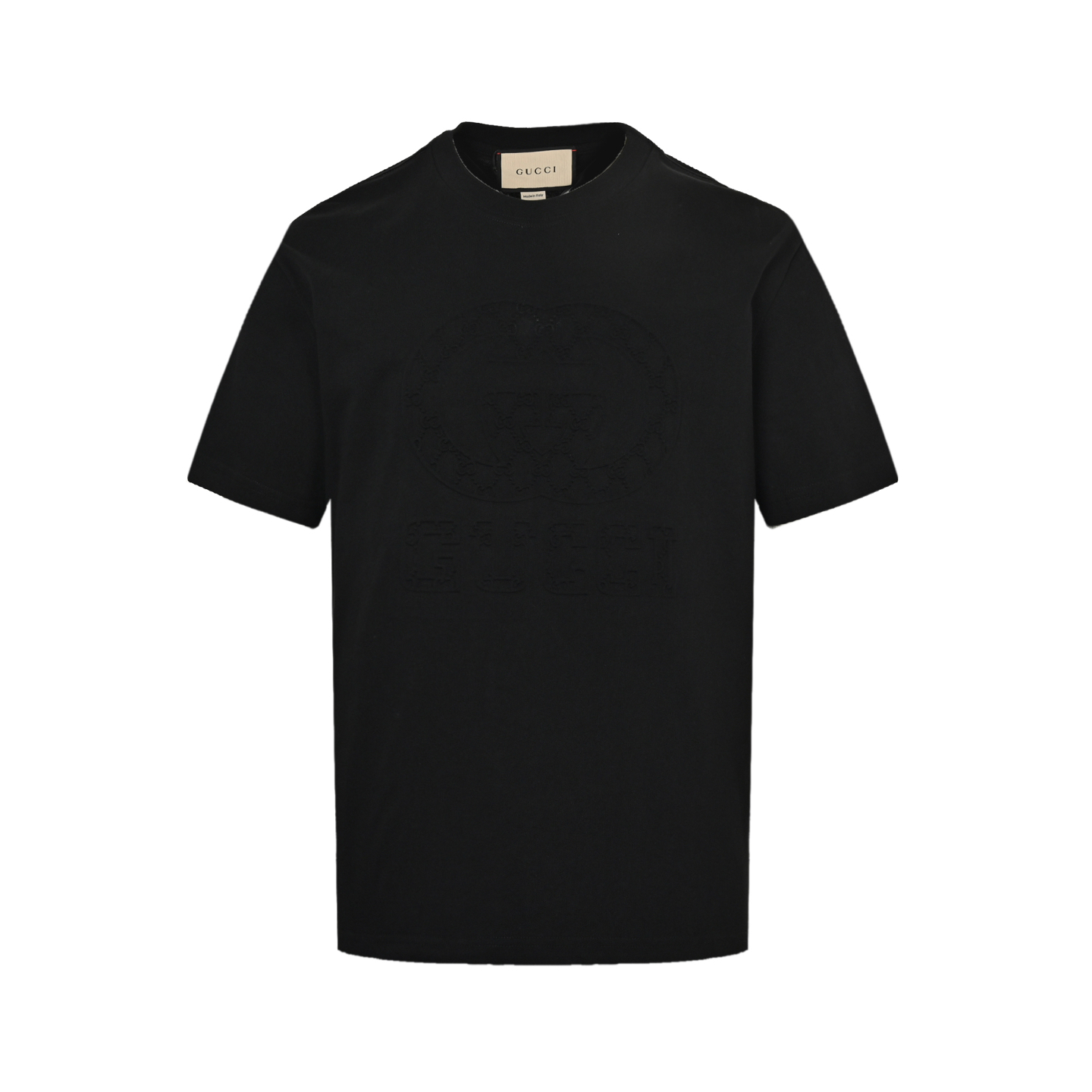 Gucci embossed logo short sleeves