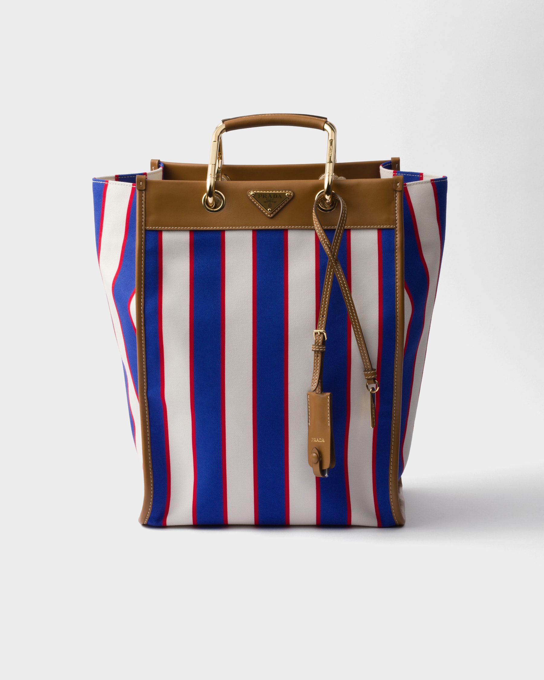 Prada Large Printed Canvas and Leather Tote Bag 1BG561_2HHM_F04H7_V_OOO