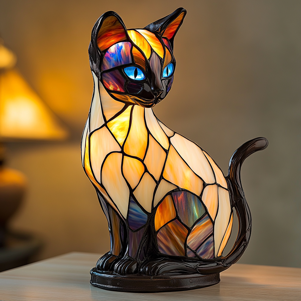 Siamese Cat Lamp