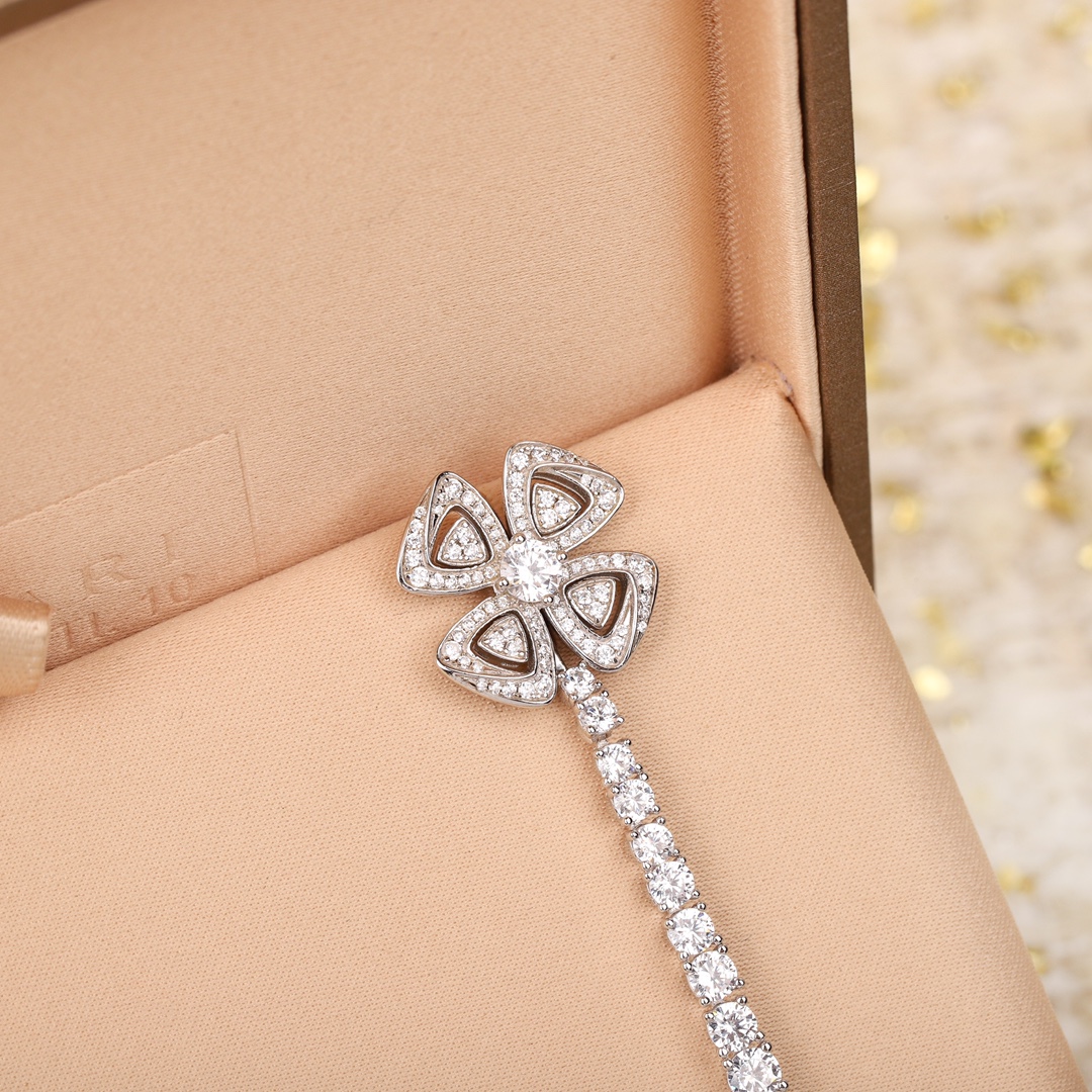 Bulgari diamond earrings