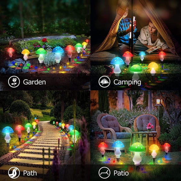 (🔥✨2023 HOT SALE-Save 50%OFF)--New Solar Mushroom Light--BUY 2 GET 10% OFF & FREE SHIPPING
