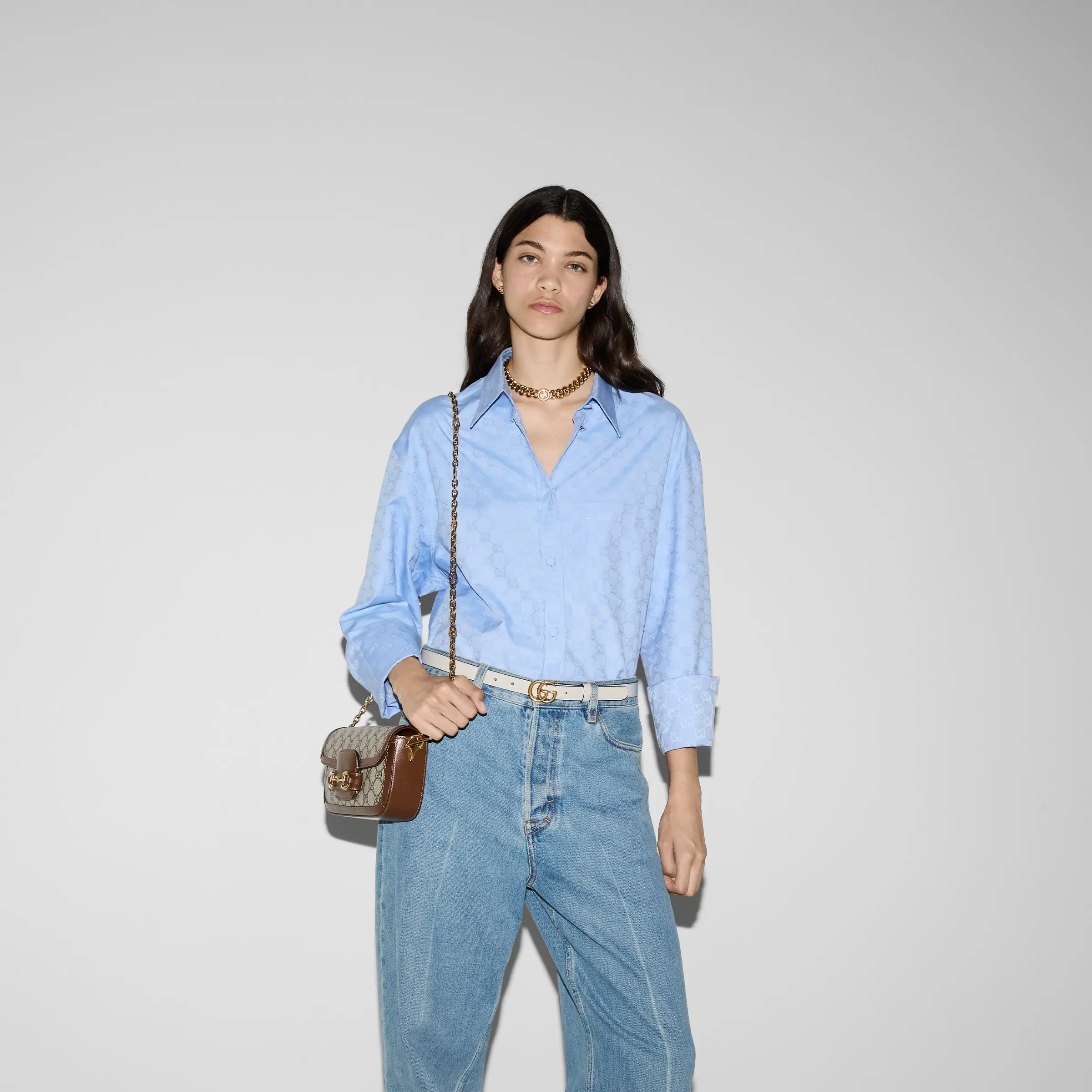 Gucci Horsebit 1955 Shoulder Bag‎735178 92TCG 8563