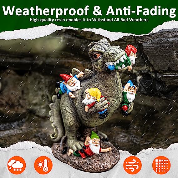 (🔥Last Day Promotion-SAVE 50% OFF)Eating Gnomes Statue Garden/Home Decor-BUY 2 GET 10% OFF & FREE SHIPPING