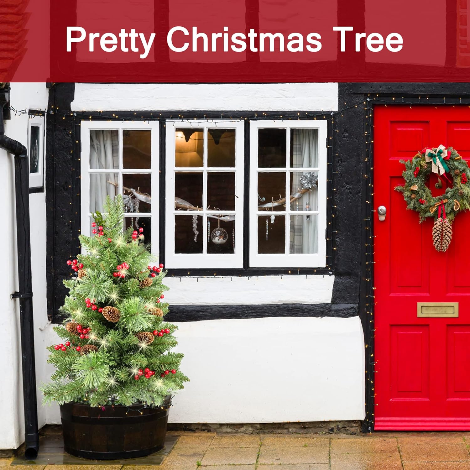 🎄CHRISTMAS ON SALE🔥Artificial LED Christmas Tree