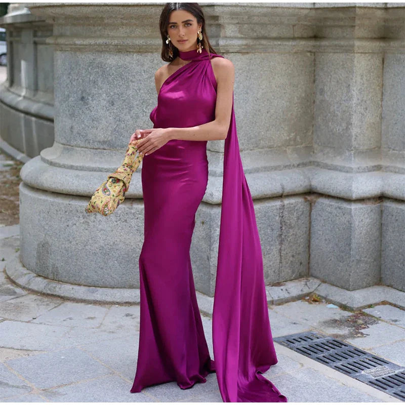 Sexy Backless Long Dress